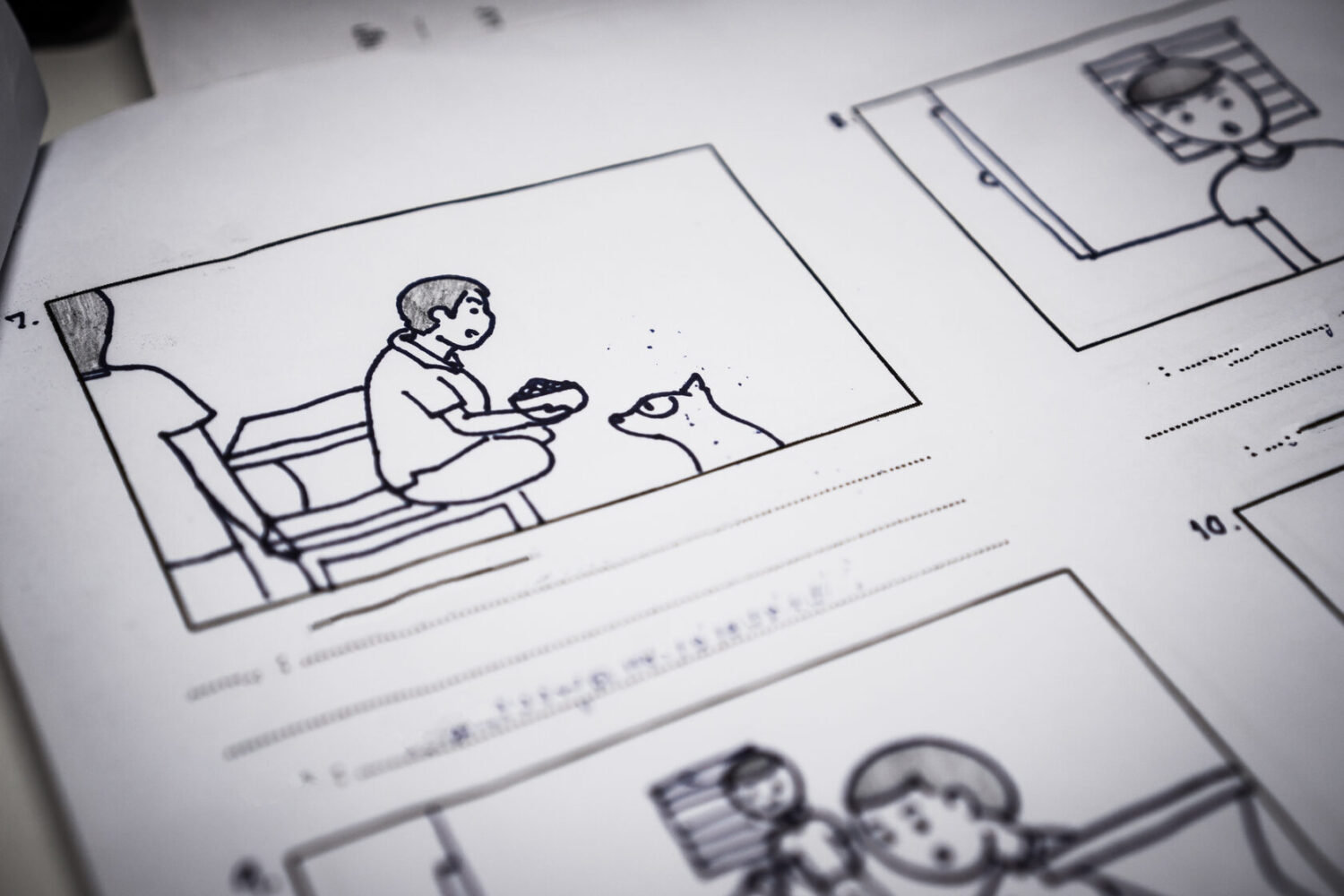 Storyboard Do “quadrinho” Para O Filme 5210