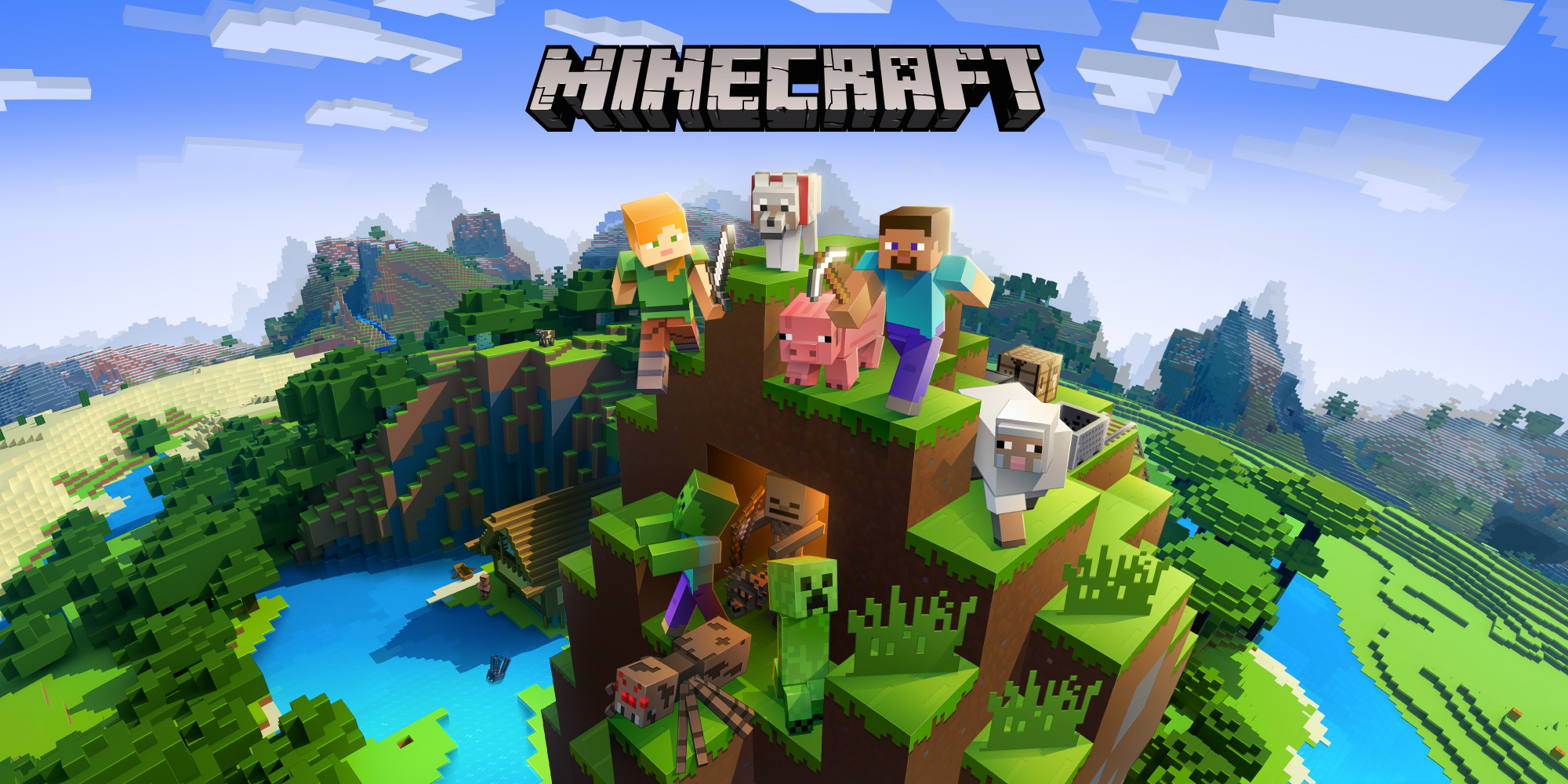 O Minecraft, que conta com 140 milhões de usuários, é um dos jogos mais populares do mundo e foi feito em Java pela empresa Mojave em sua primeira versão. RuneScape também é outro exemplo de jogo desenvolvido a partir da linguagem Java. Reprodução Nintendo.