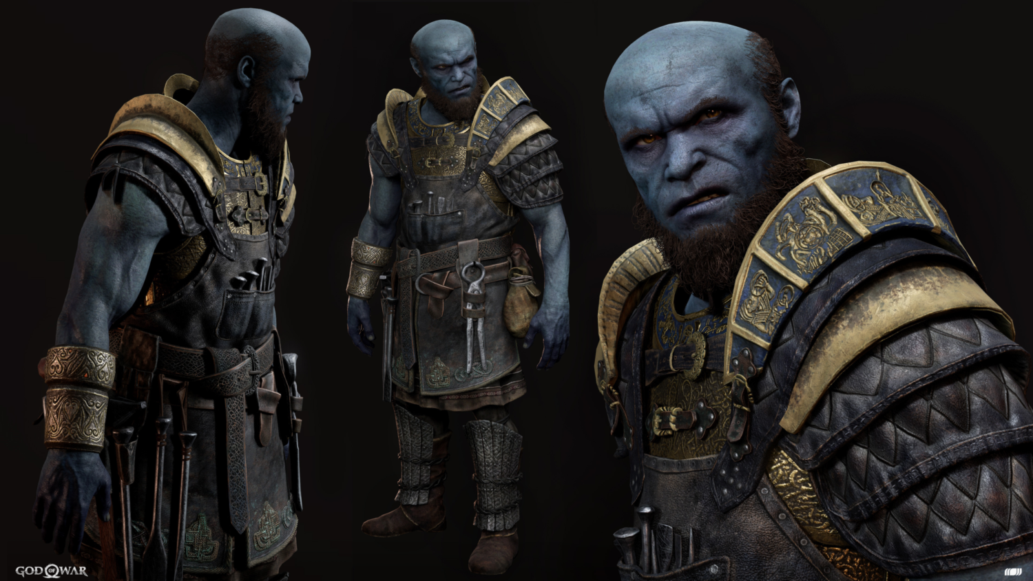 Director de Arte em God of War continua a desenhar personagens de