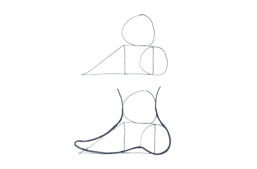 Combine figuras geométricas e formas básicas